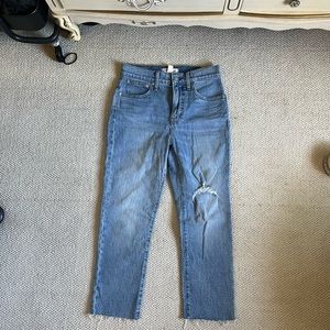 🌺🌺Madewell The Perfect Vintage Jean Crop